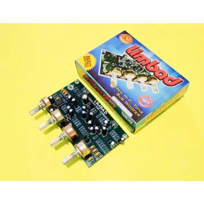 LIMBAD Stereo HI FI Tone Control Plus Subwoofer Scorpion Kit