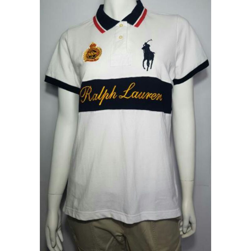 Kaos kerah wanita polo ralph lauren original size XL