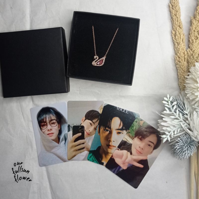 (Tanpa Box) kalung angsa swarovski kalung lim jukyung true beauty lee suho