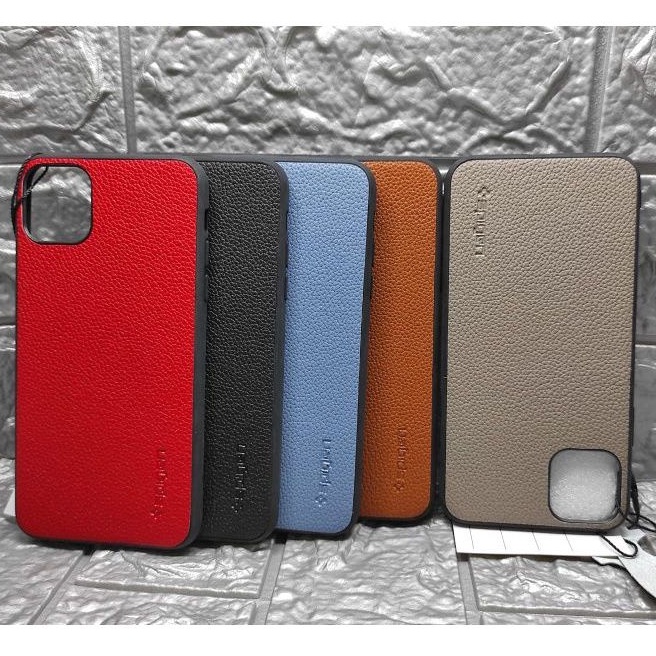 Case Kulit Redmi Note 7 / Redmi Note 8 / Redmi Note 8 Pro  Leather Softcase Kulit Jeruk Dalam Bludru