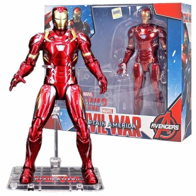 ZD Toys Original Avengers Civil War Ironman Mark 46 / Iron Man MK 46
