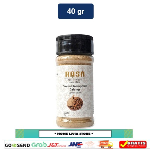 

Rasa Rempah Nusantara Ground Kaempferia Galanga / Kencur Giling 40 gr