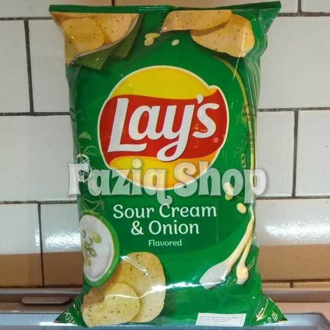 

Restock Lays Sour Cream & Onion Snack Import