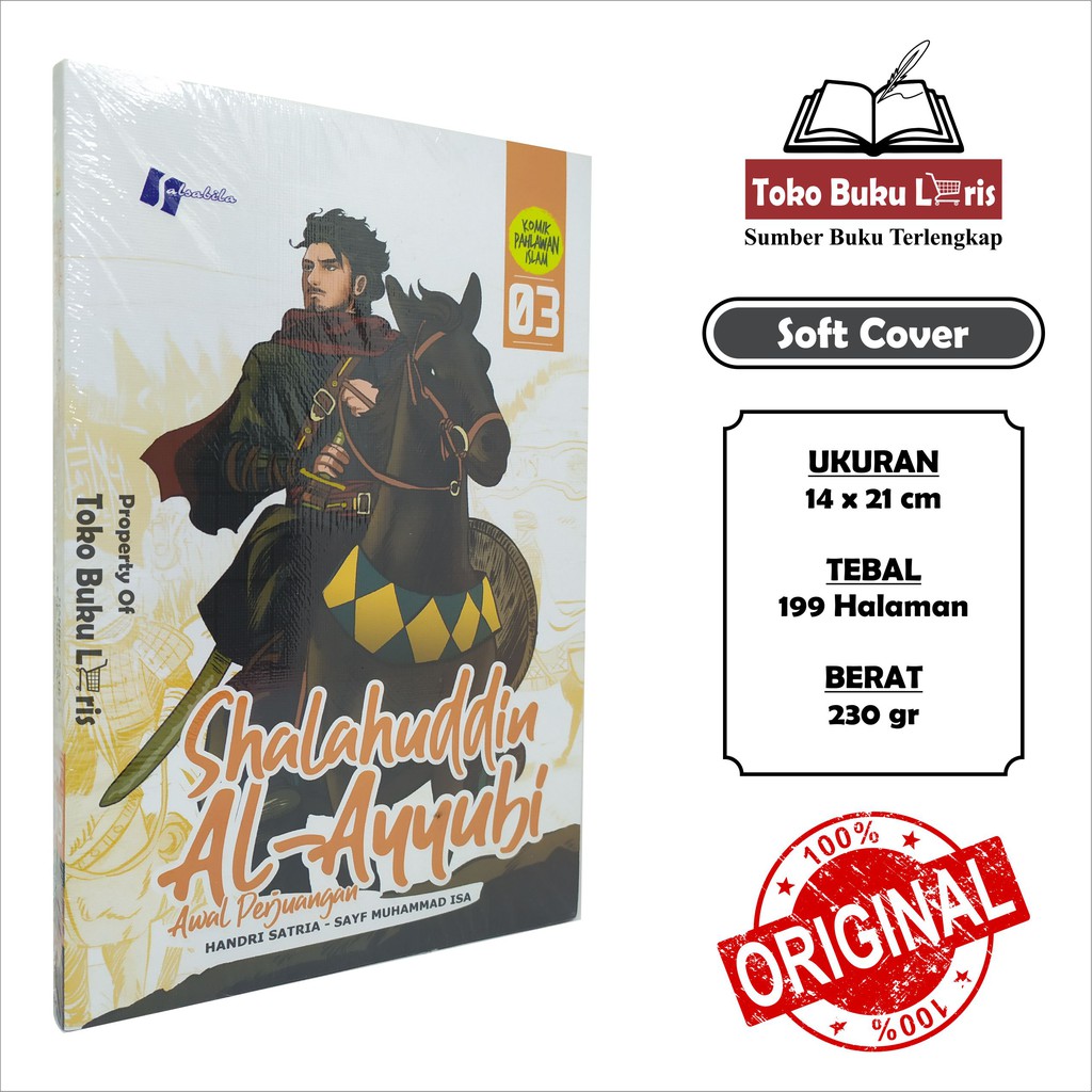 Jual Komik Shalahuddin Al-Ayyubi Jilid 3 - Komik Pahlawan Islam Awal ...