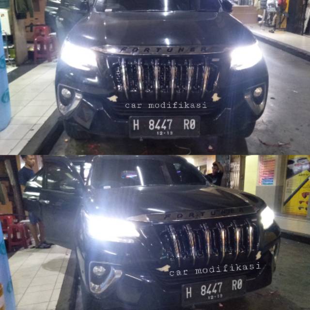 Grill Apollo Grill all new Fortuner model Apollo plus Lis kap mesin Grill Fortuner VRZ dan Lis kap