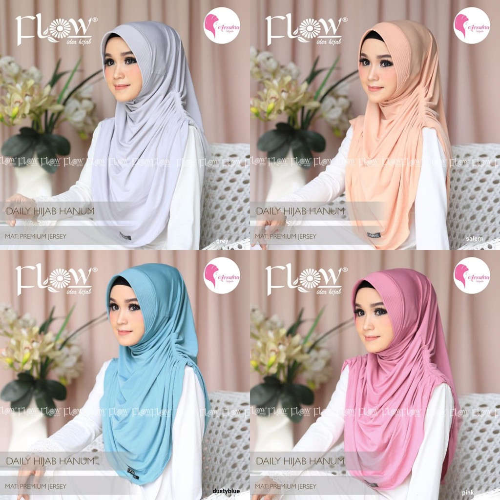 daily hijab hanum ori flow