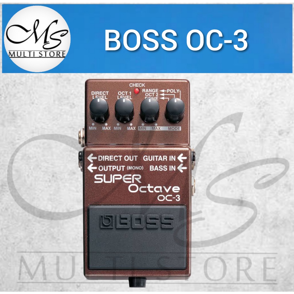 BOSS OC3 - OC 3 - OC-3 - Super Octave - GARANSI RESMI
