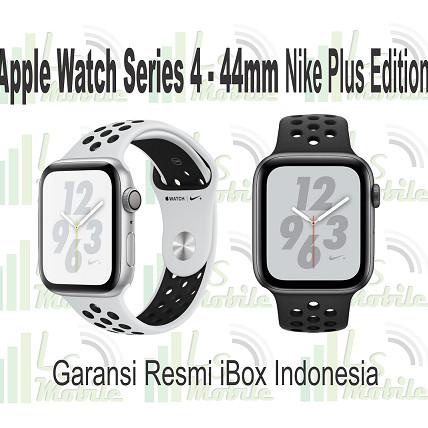 (BISA COD) Apple Watch Series 4 - 44mm Nike Plus Garansi Resmi iBox Indonesia