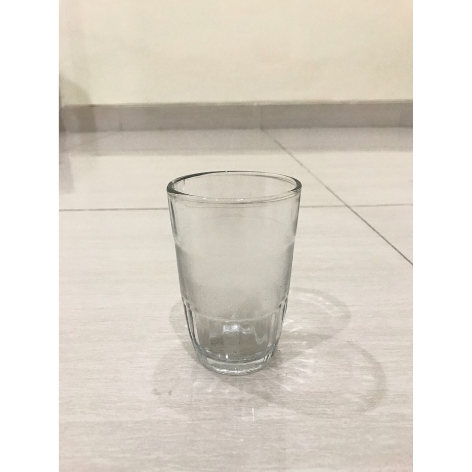 GELAS KACA  KEDAUNG  HS 9 DAPAT 6 PCS Shopee Indonesia