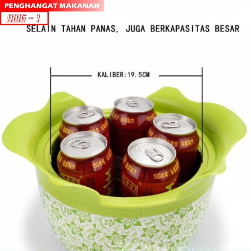 DISKON Tempat penghangat makanan Food Warmer Panci Penyimpanan Makanan Untuk Lebaran BWG-1