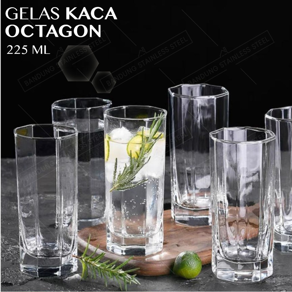 gelas minum air whiskey beer bir vodka teh kaca cangkir drinking glass