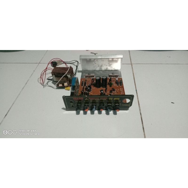 Kit power amplifier polytron subwoofer extra bass second