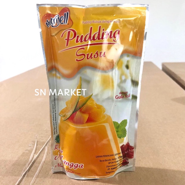 

Nutrijell Pudding Susu Mangga 170gr