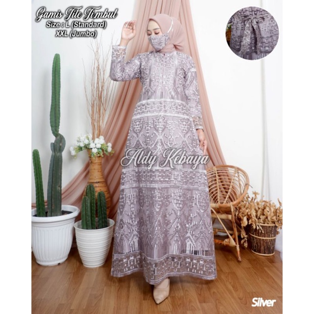 Gamis Tile Mutiara Model Busui / Gamis Tile Premium Frendly Busui / Gamis Cantik / Gamis Terbaru