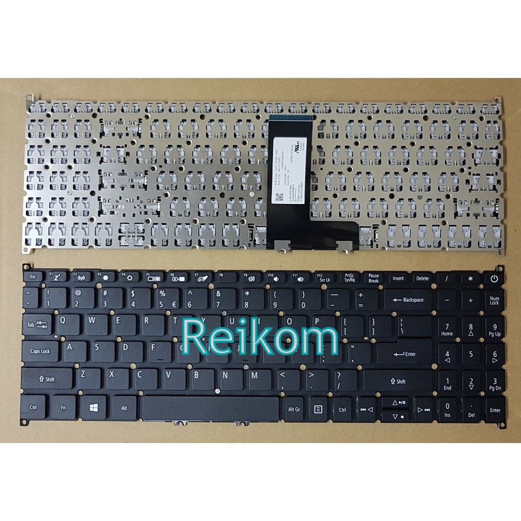 Keyboard Acer Aspire A315-42 Swift 3 SF315 SF315-41 SF315-41g SF315-41-r2de SF315-51 SF315-52 Ryzen