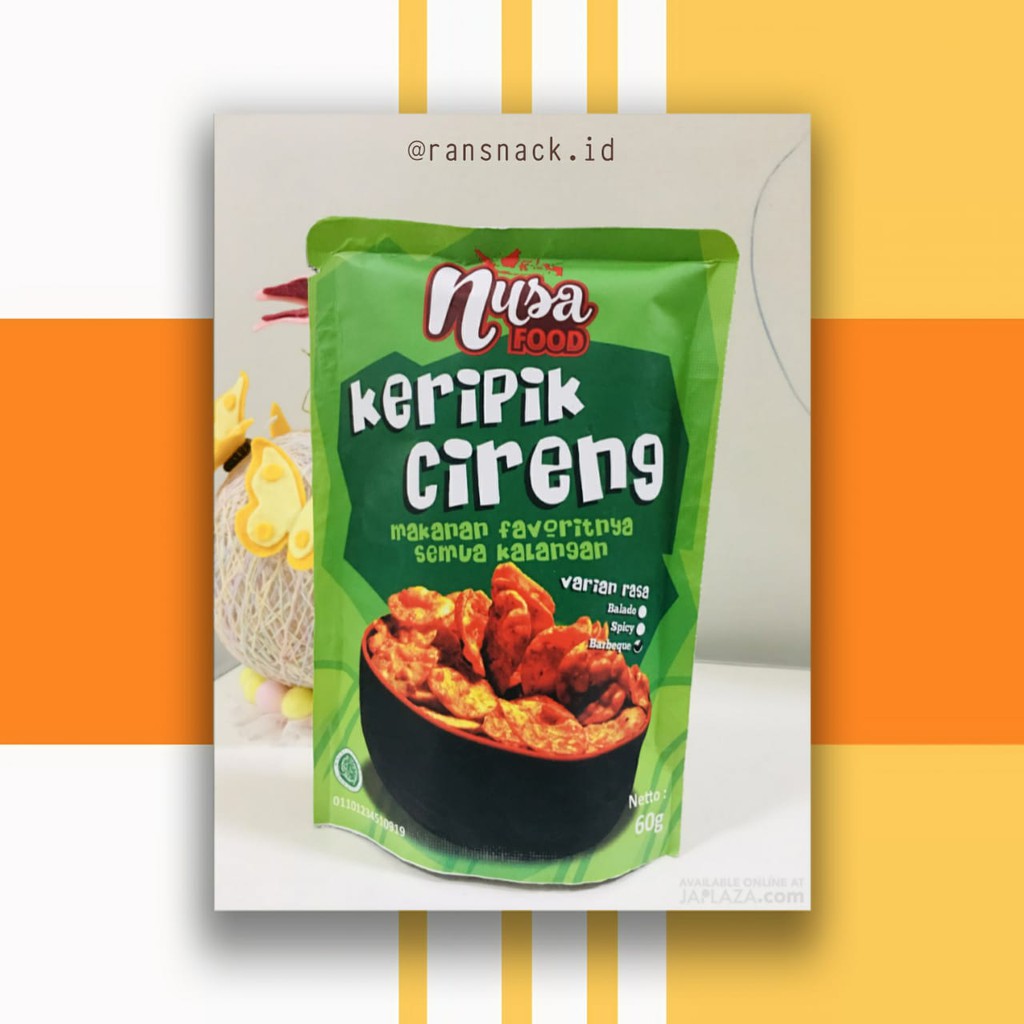 

[TERLARIS] NUSA FOOD KERIPIK CIRENG