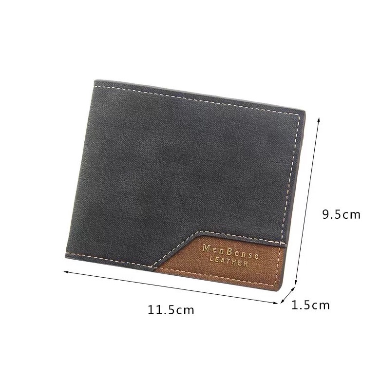 ORIGINAL MENBENSE D3301-5 DOMPET UANG LIPAT DENGAN TEMPAT KOIN DAN SLETING