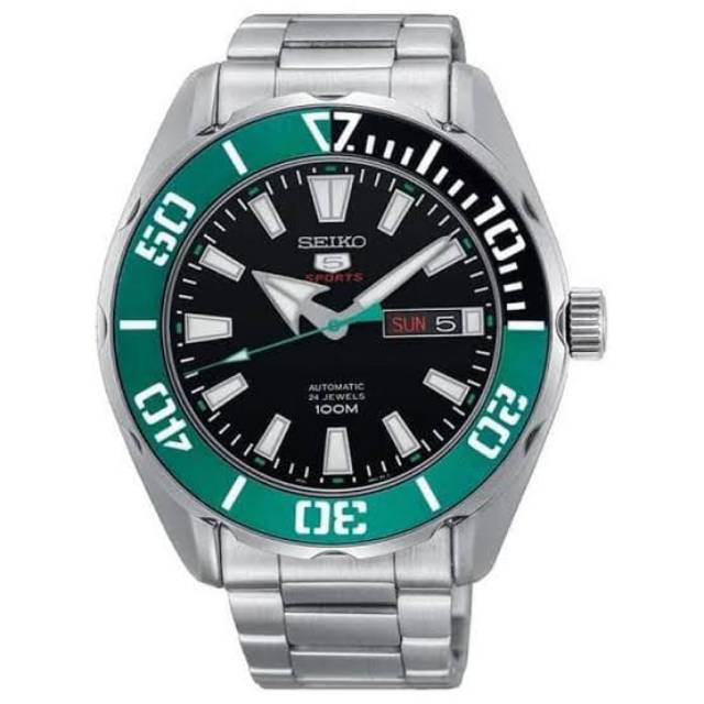 harga seiko 5 sports automatic 24 jewels 100m