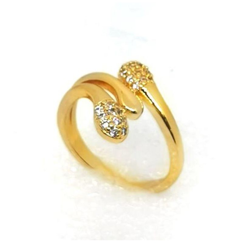 cincin wanita //cincin lapis emas//perhiasan//cincin permata