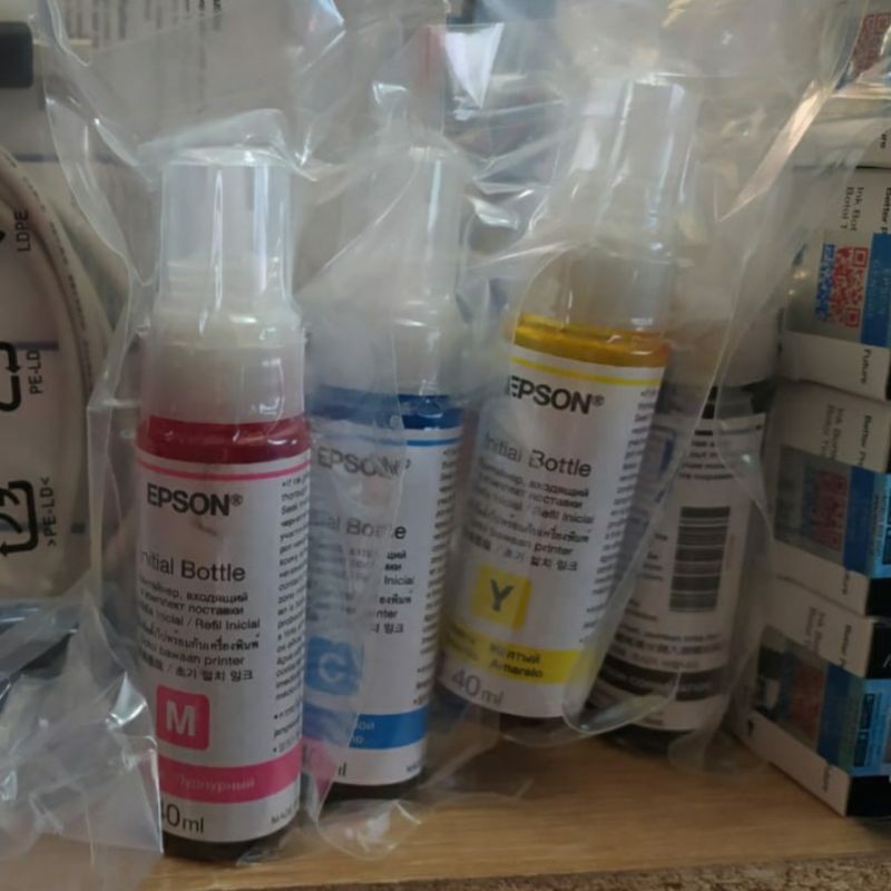 Tinta Printer EPSON 664 resmi epson cabutan printer baru