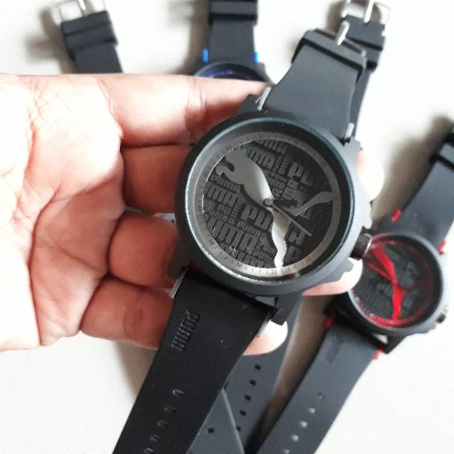 JAM TANGAN PRIA RUBBER