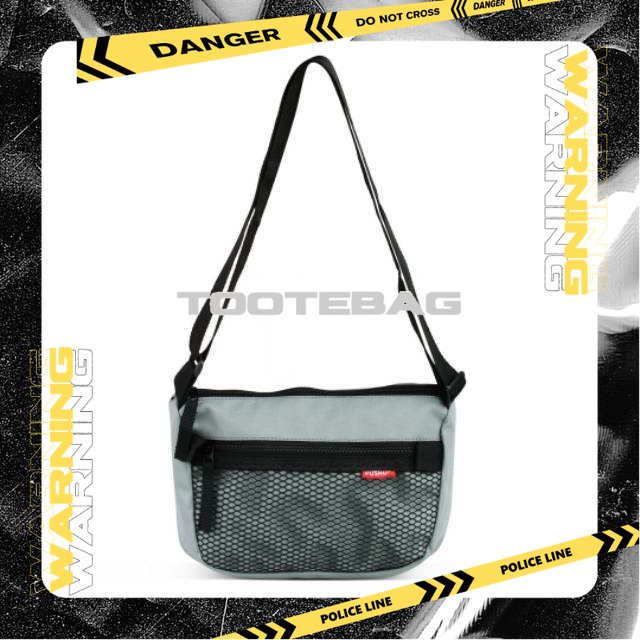 tootebag [ BEST SELLER ] PUSHOP Tas Selempang Pria Distro Mini Jaring Termurah - Man Bag