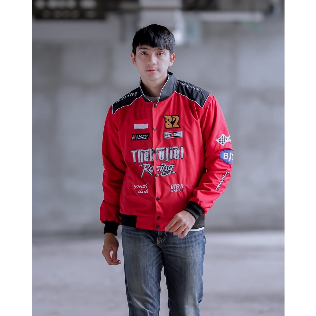 Jaket Sweater Hoodie Racing 043 THBL Untuk Pria Dewasa Dan Remaja