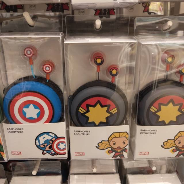 Earphones marvel miniso