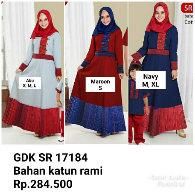 Gamis Keke Gdk SR 17184