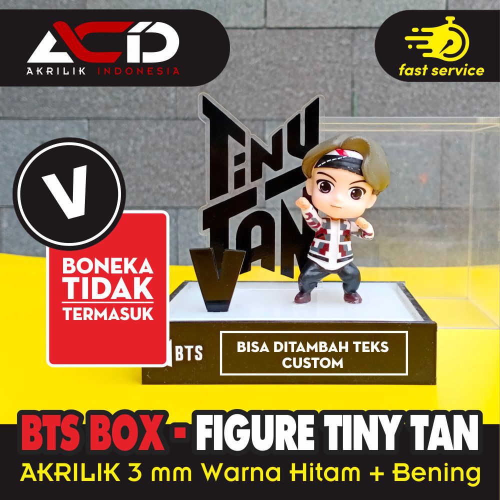 BTS BOX - TINY TAN Figure Akrilik 3 mm - V