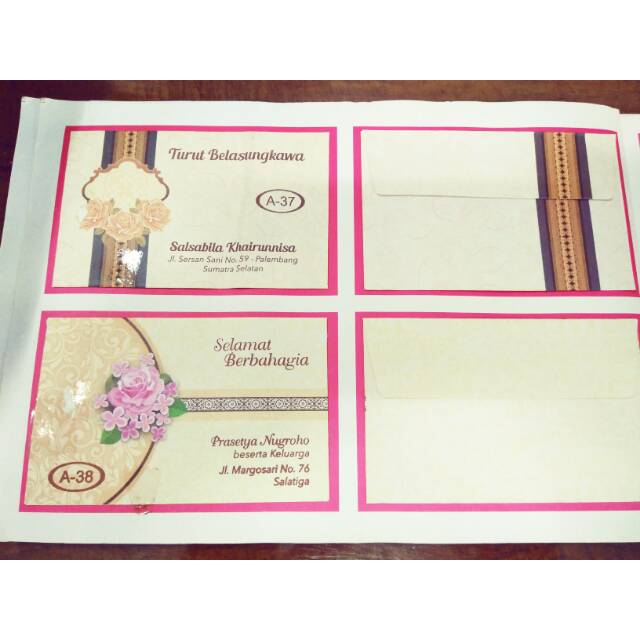 

Amplop Fallah A37 & A38