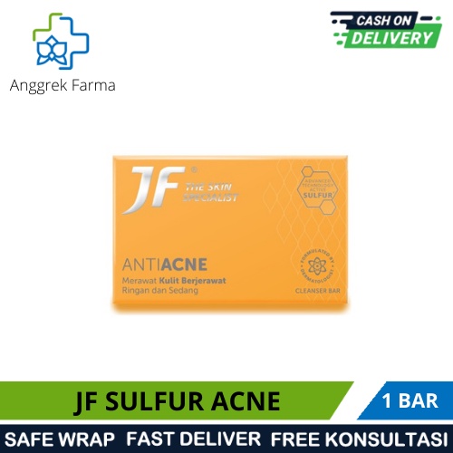 SABUN JF ANTI ACNE/JF DERMAMED/SABUN GATAL /BERJERAWAT