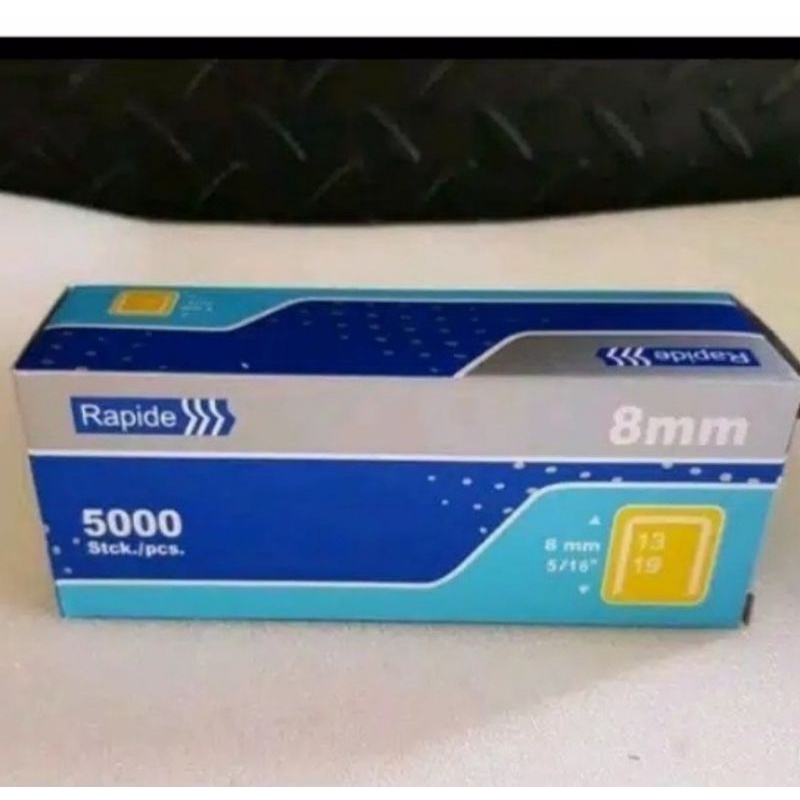 

isi Refill Stapler Steples Tembak 8 mm 13/8 5000 pcs