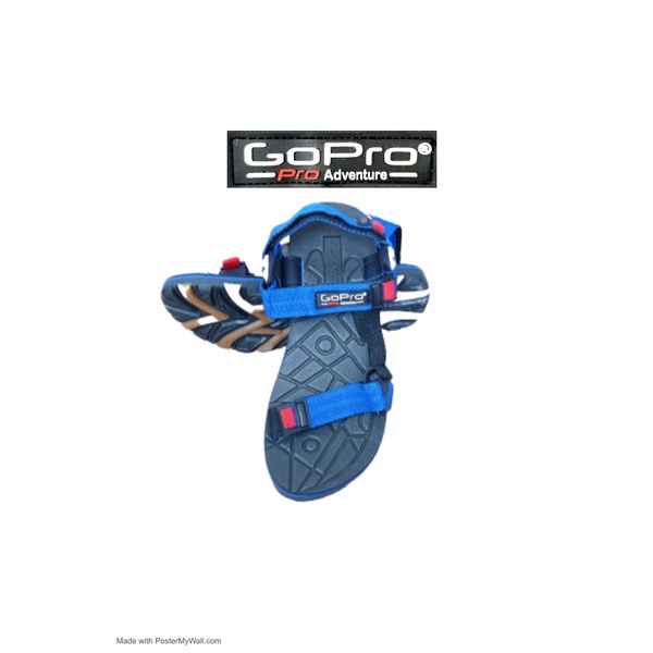 GoPro Sandal Gunung Pria sandal RODNEY Size 39-43 nyamanlentur 100% ASLI