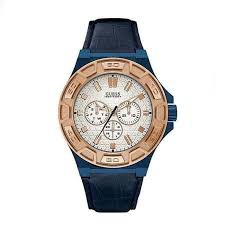 GUESS W0674G7 Force - Jam Tangan Pria - Biru