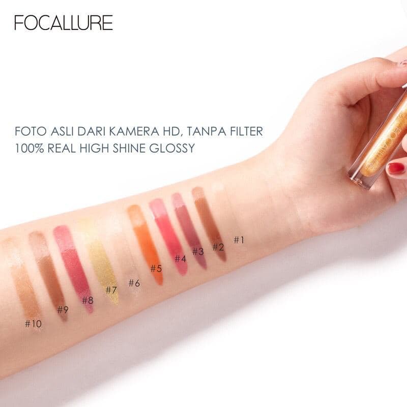 FOCALLURE PLUMP HIGH SHINE LIP GLOW FA153