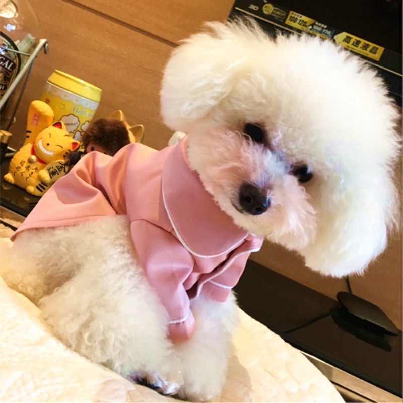 ★〓YUFeiPet〓★ Cat Pajamas Dog Shirt Pet Home Service Dog's Clothes Cat Short Sleeve Leisure Fashion Lovely