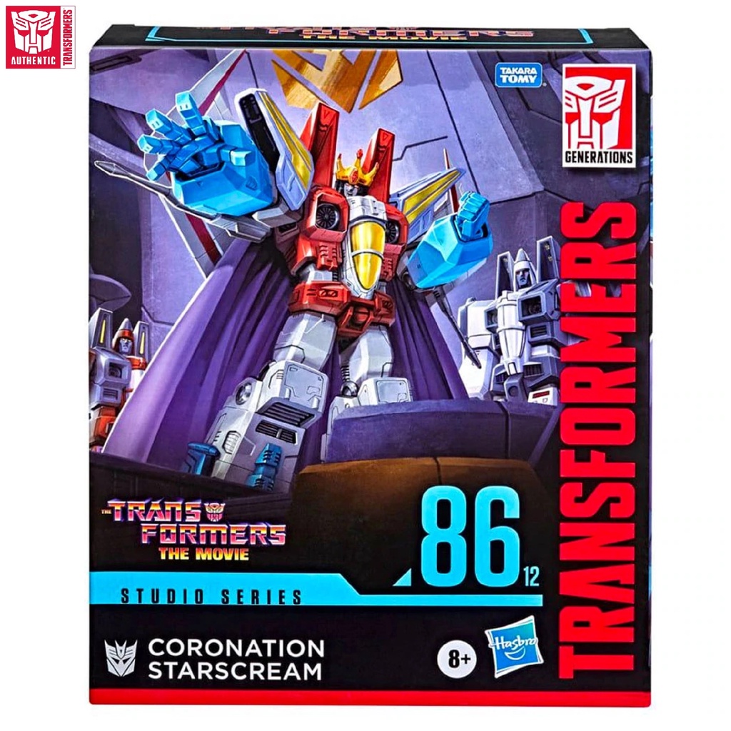 TRANSFORMERS Studio Series 86 The Movie Leader Coronation Starscream Figure