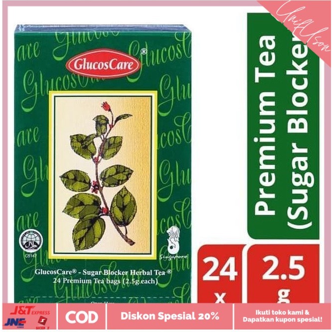 

⭐COD⭐ GlucosCare Premium Tea (Sugar Blocker), 24s