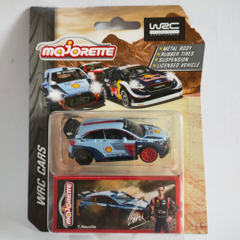Majorette WRC Cars Hyundai i20 Coupe WRC Cars Skala 64 Diecast