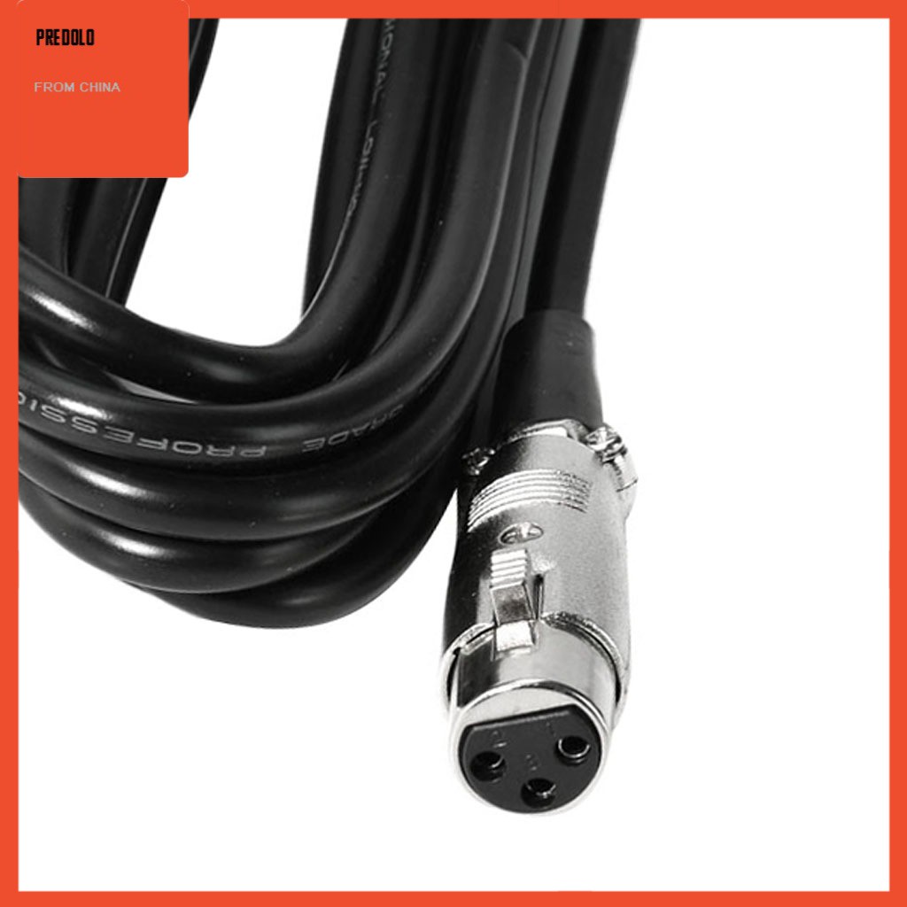 Kabel Mikrofon Xlr Female To 3.5mm (1 / 8 Inch) Trs Male Jack 0.5m