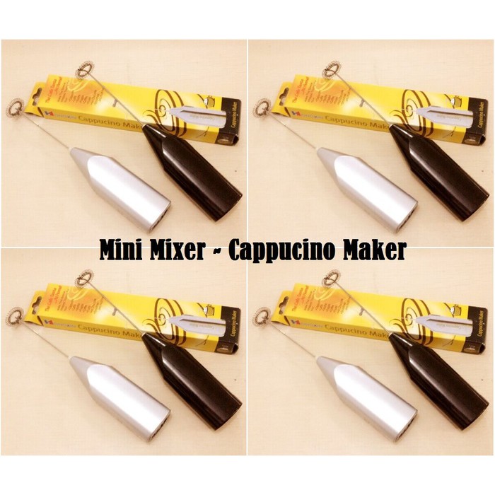 Cappucino Maker / hand Mini Mixer Milk Pengaduk pengocok  susu minuman telur