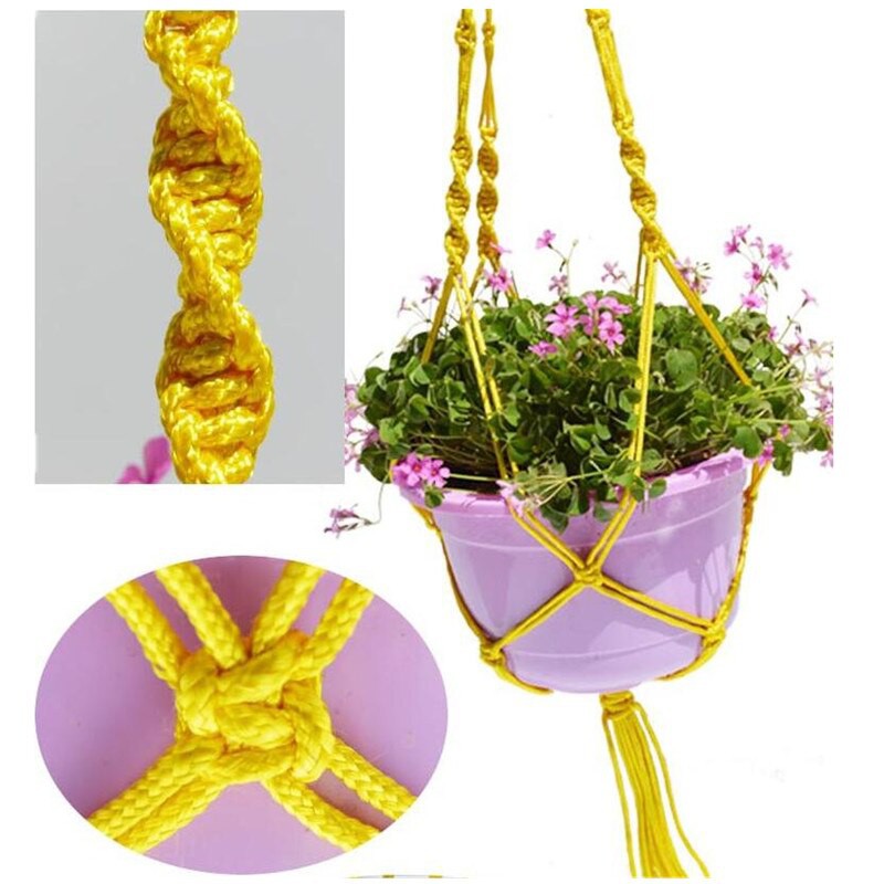 Tali Gantungan Pot Bunga Warna Warni