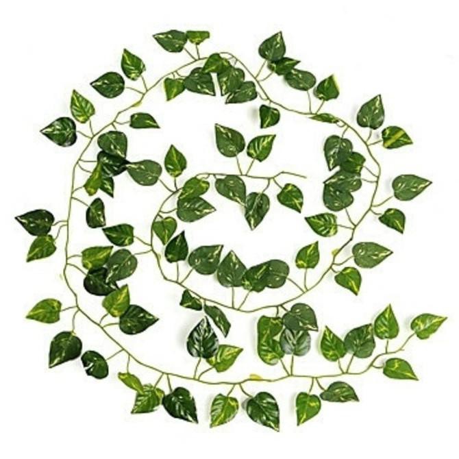 『MPD』 DAUN HIAS SRIGADING RAMBAT PLASTIK GANTUNG MERAMBAT PALSU HIASAN DEKORASI TANAMAN SINTETIS