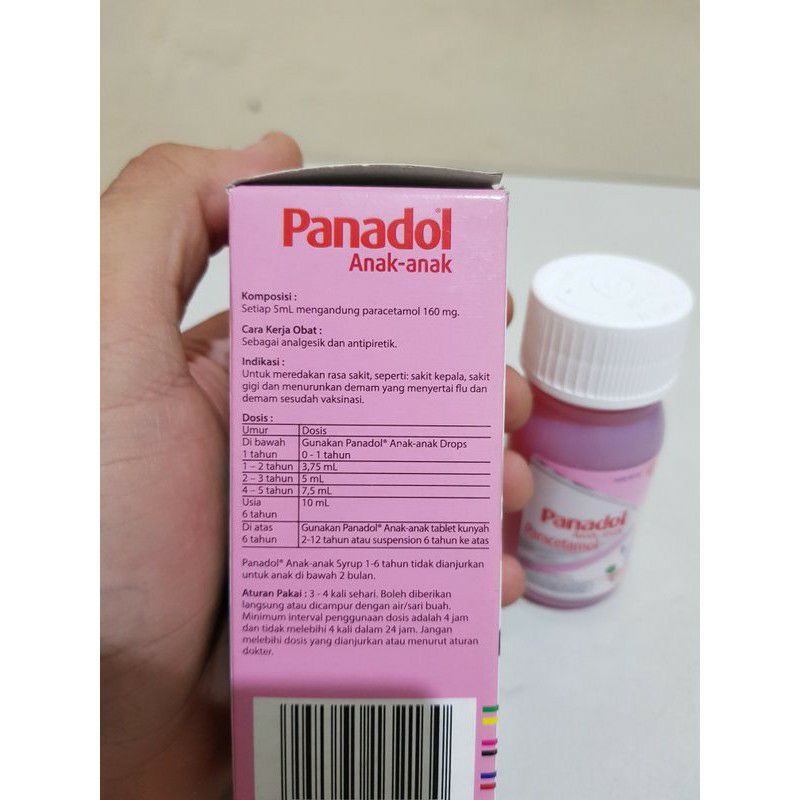 PANADOL ANAK-ANAK 1-6TAHUN
