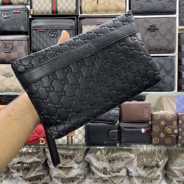 Handbag Clutch Multifungsi GC Tas Selempang/Tangan Pria&amp;Wanita kulit