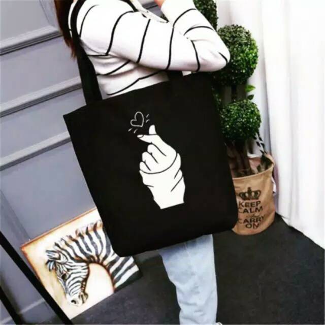 Totebag - motif saranghaeo