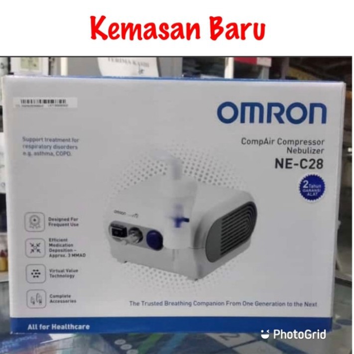 [✅𝐂𝐎𝐃]New Alat Uap Nebulizer OMRON NEC28 Alat Bantu Sesak Nafas Omron