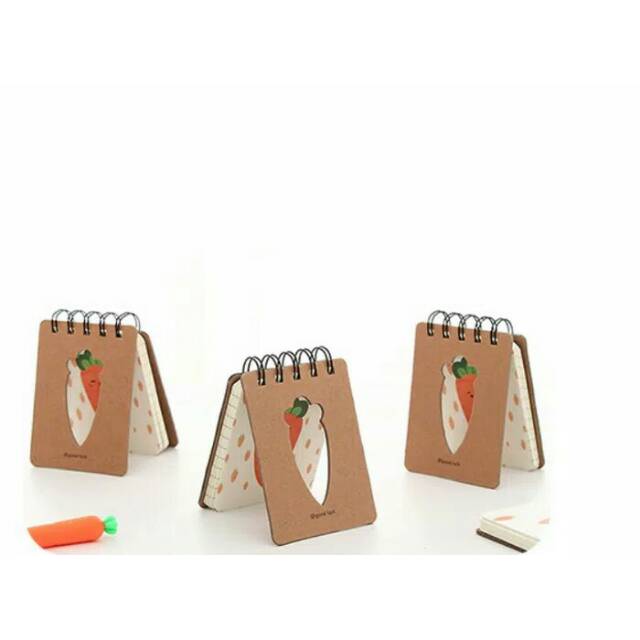 

Buku Tulis Mini Spiral Wortel