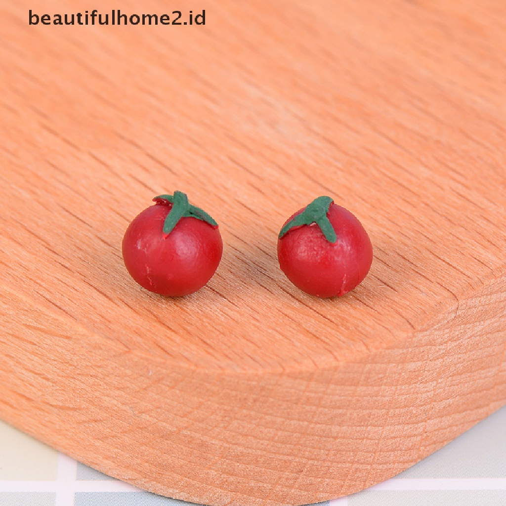 (beautifulhome2.id) 7pcs / set Mainan Miniatur Sayuran Untuk Aksesoris Rumah Boneka